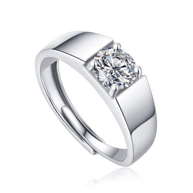 Simple men's ring