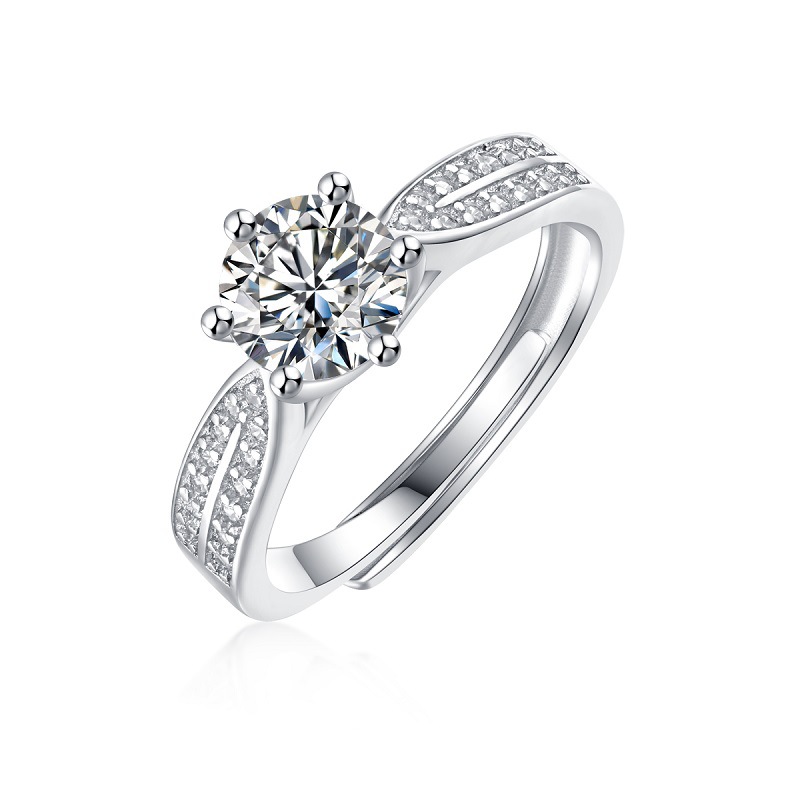 Double Halo Princess Women’s Ring