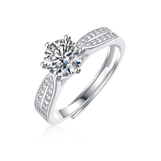 Double Halo Princess Women’s Ring