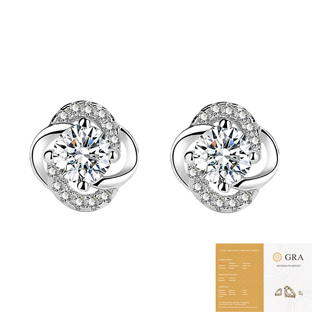 Four-Leaf Clover Women’s Earrings