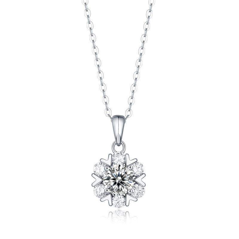Classic Snowflake Women’s Necklace