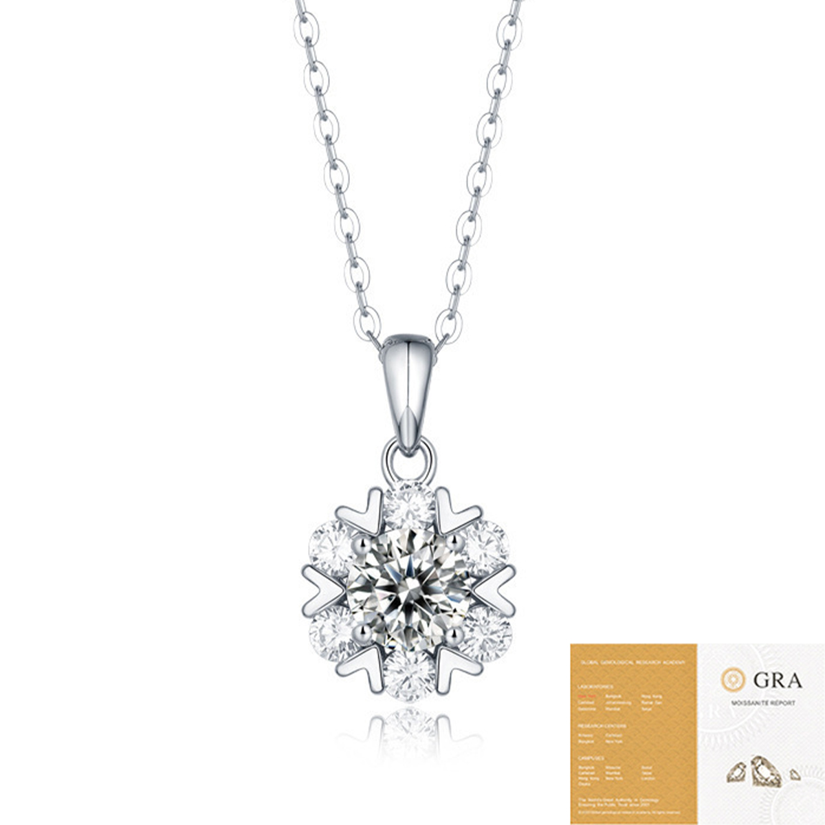 Classic Snowflake Women’s Necklace