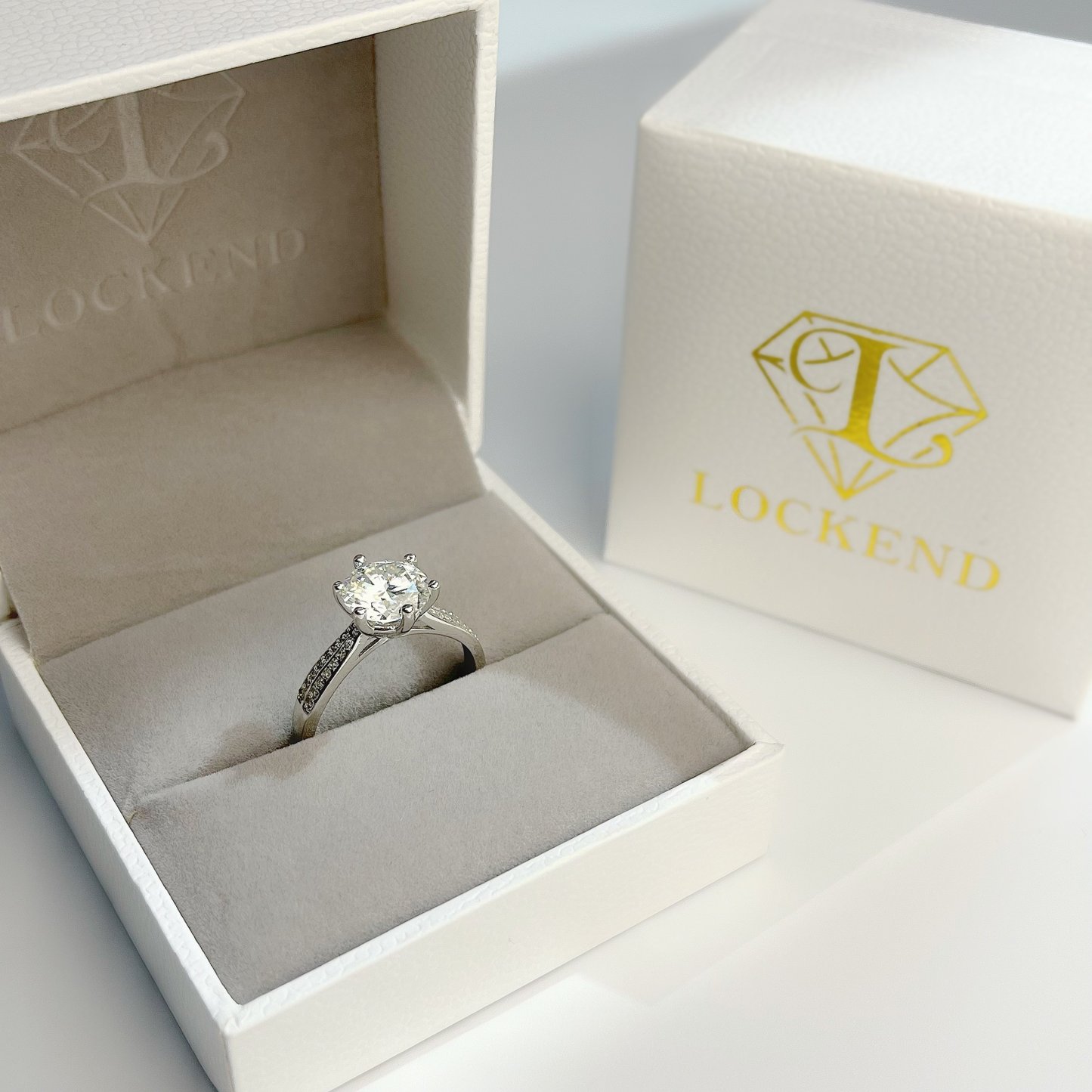 Double Halo Princess Women’s Ring