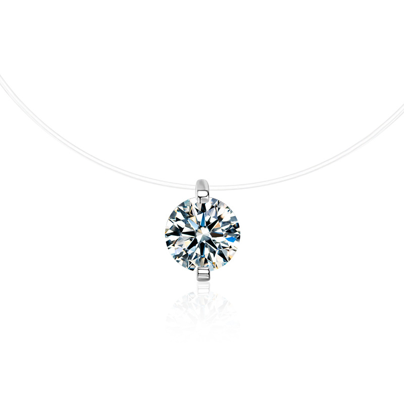 Angel Heart Moissanite Women’s Necklace