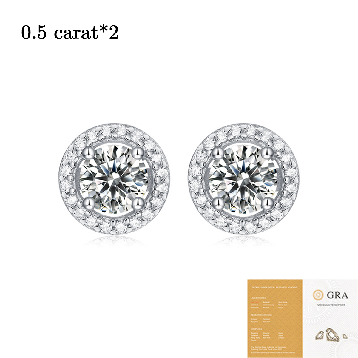 Round Women's Earrings 