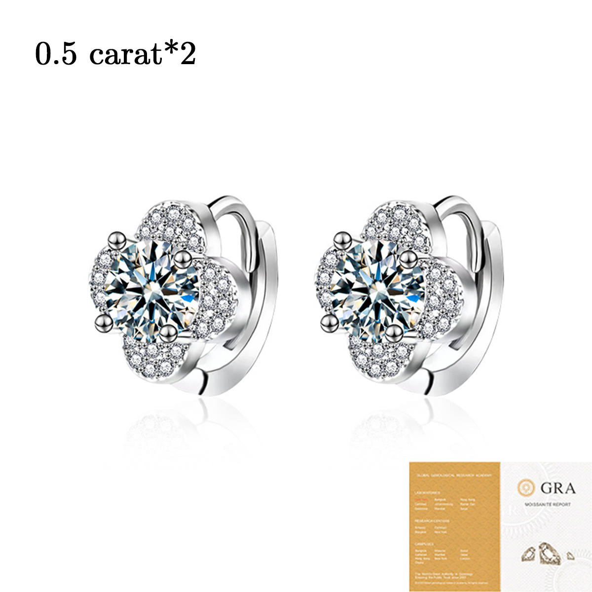 Four-Leaf Clover Earrings