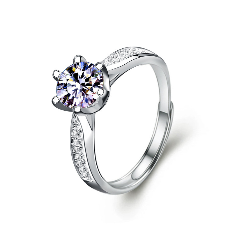 Double Halo Princess Women’s Ring