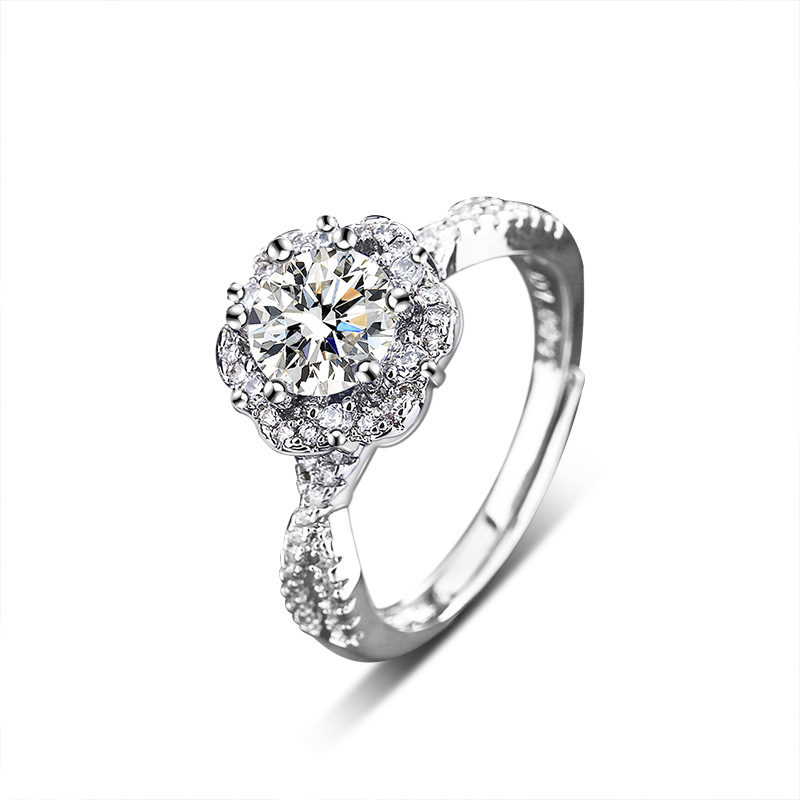 Daisy Moissanite Women's Ring