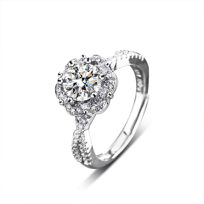 Daisy Moissanite Women's Ring