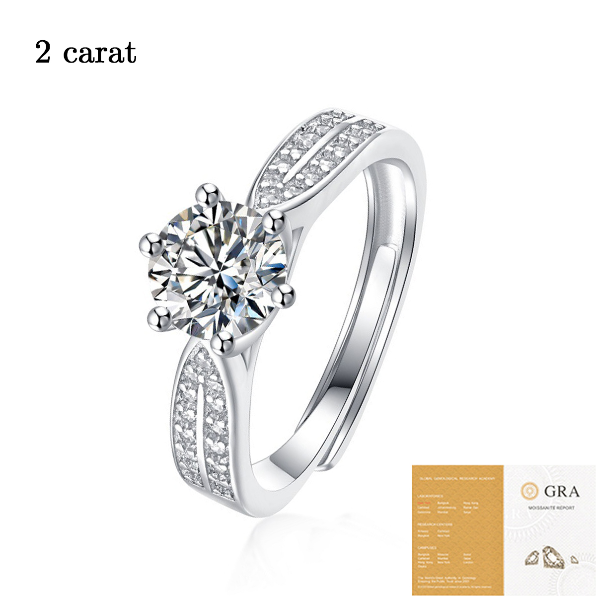 Double Halo Princess Women’s Ring