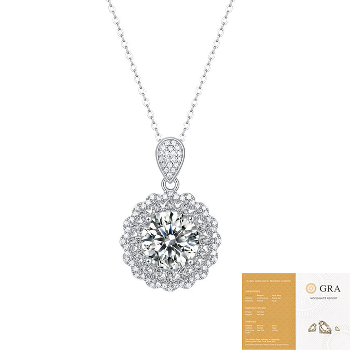Snow Star Necklace