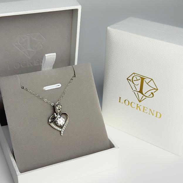 Rose Heart Design Women’s Necklace