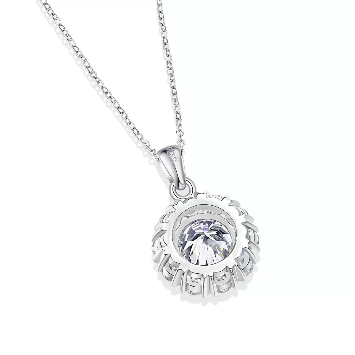  Elegant Moissanite Women's Necklace 