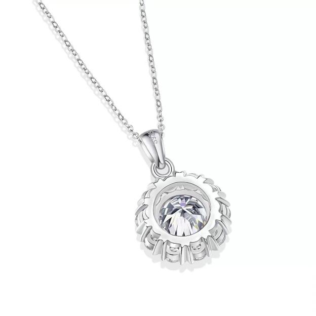  Elegant Moissanite Women's Necklace 