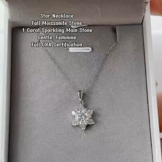 New Snowflake Women’s Necklace