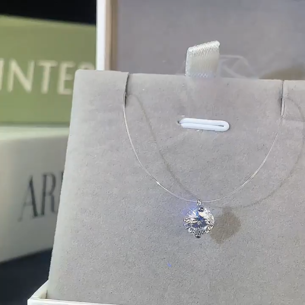 Angel Heart Moissanite Women’s Necklace