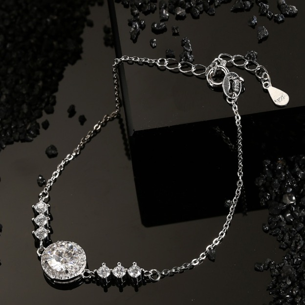 Simple Round Bag Bracelet for Women