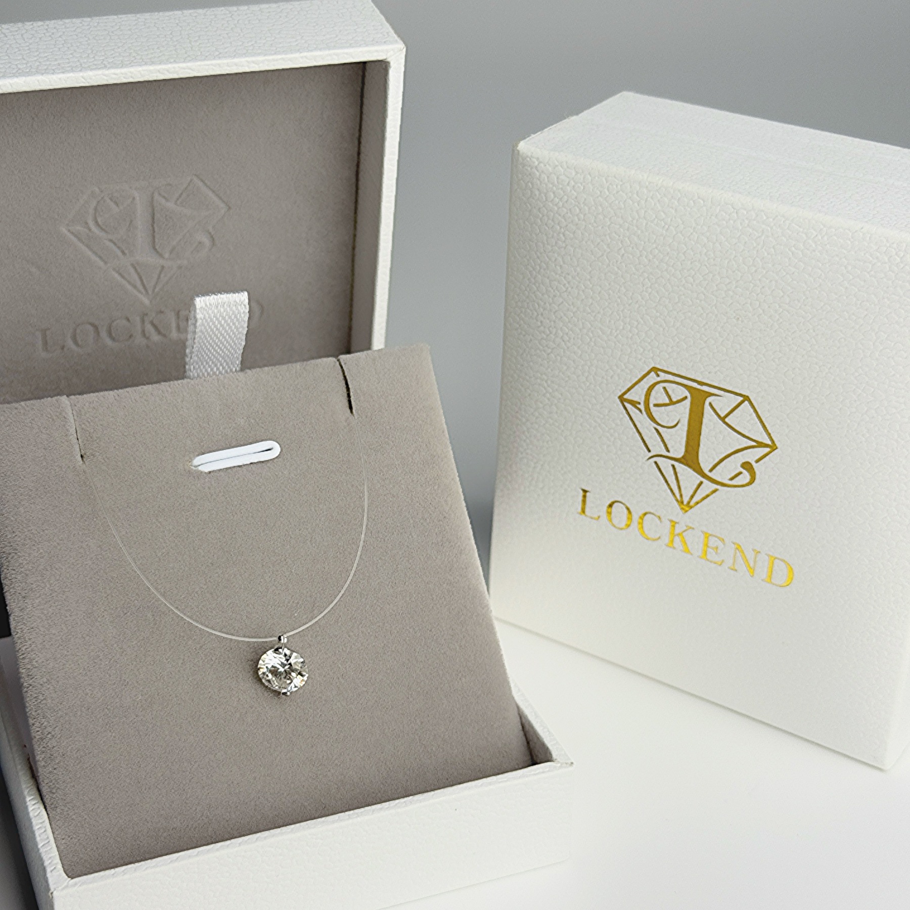 Angel Heart Moissanite Women’s Necklace