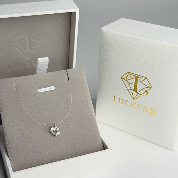 Angel Heart Moissanite Women’s Necklace