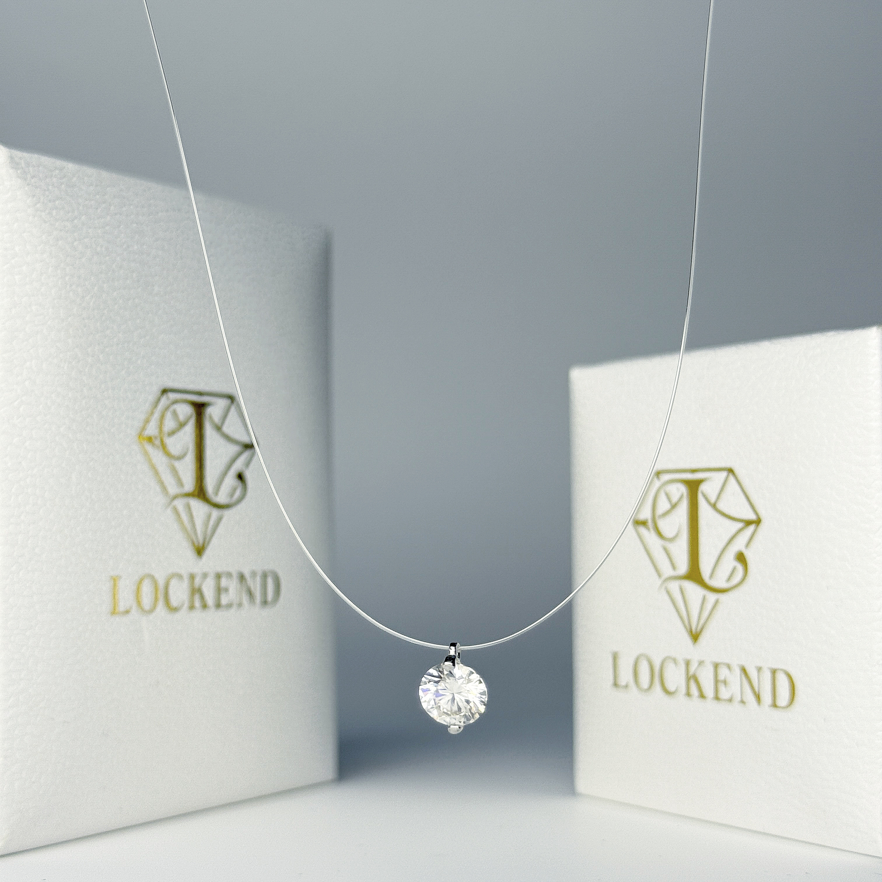 Angel Heart Moissanite Women’s Necklace