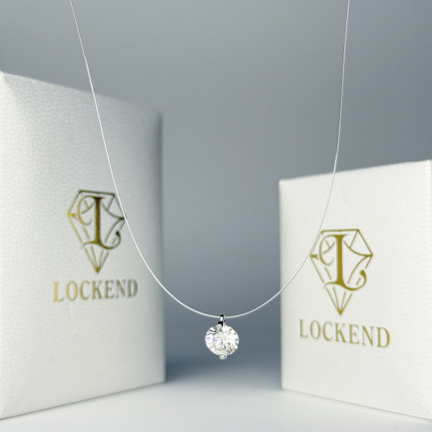 Angel Heart Moissanite Women’s Necklace