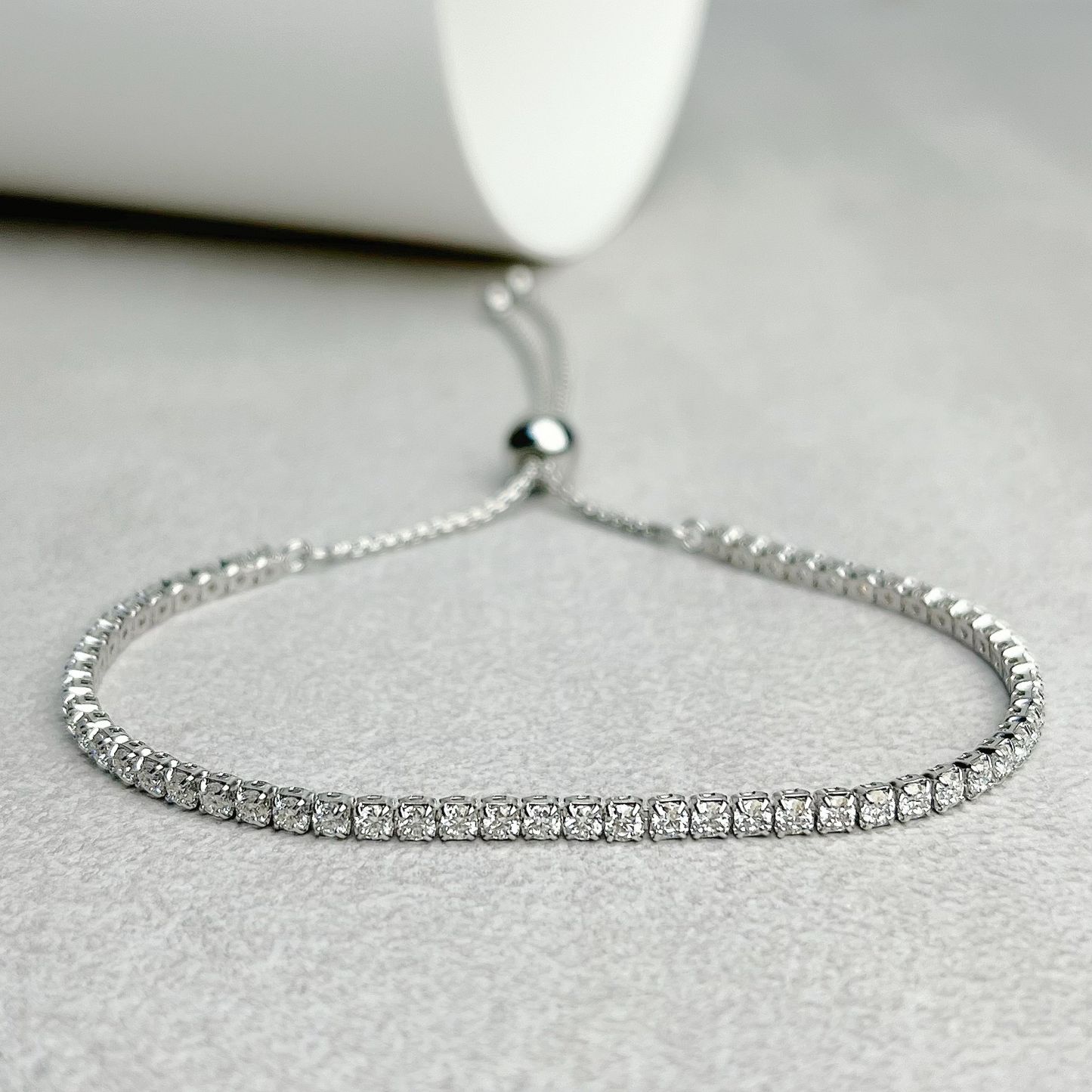 Row Diamond Women’s Bracelet