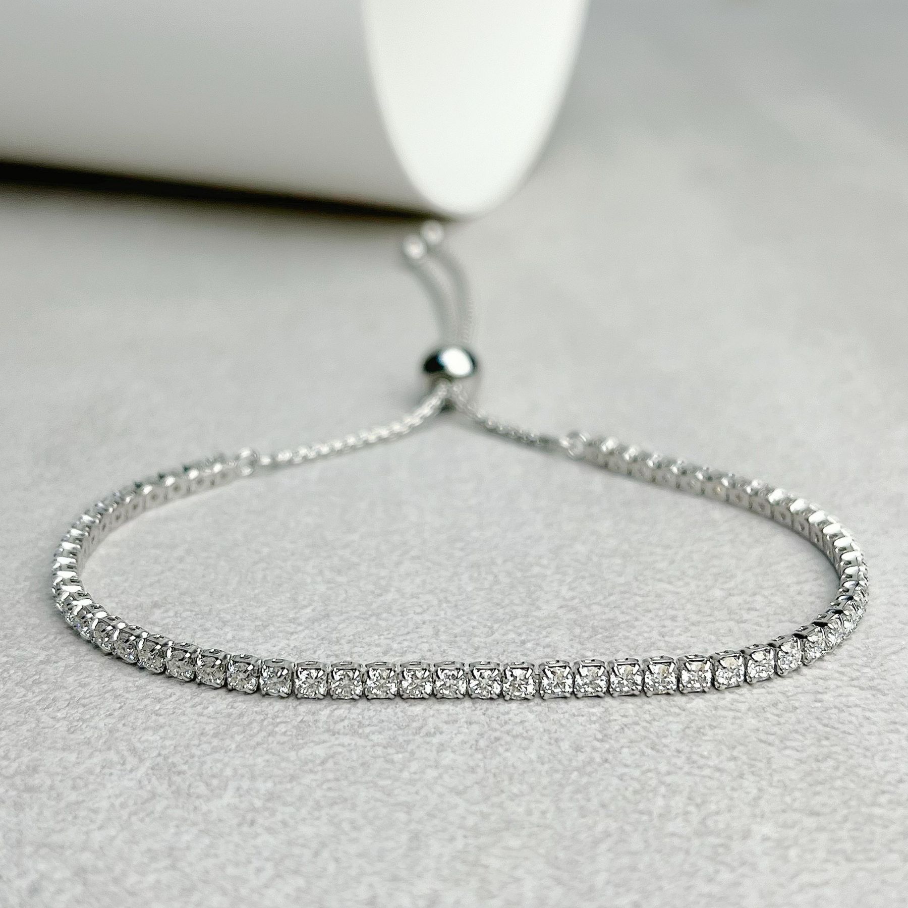 Row Diamond Women’s Bracelet