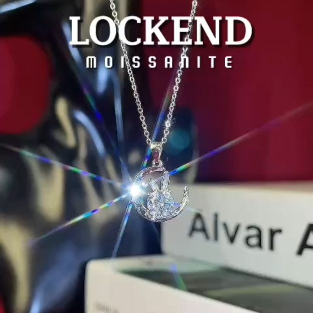 Moon Rabbit Women's Necklace