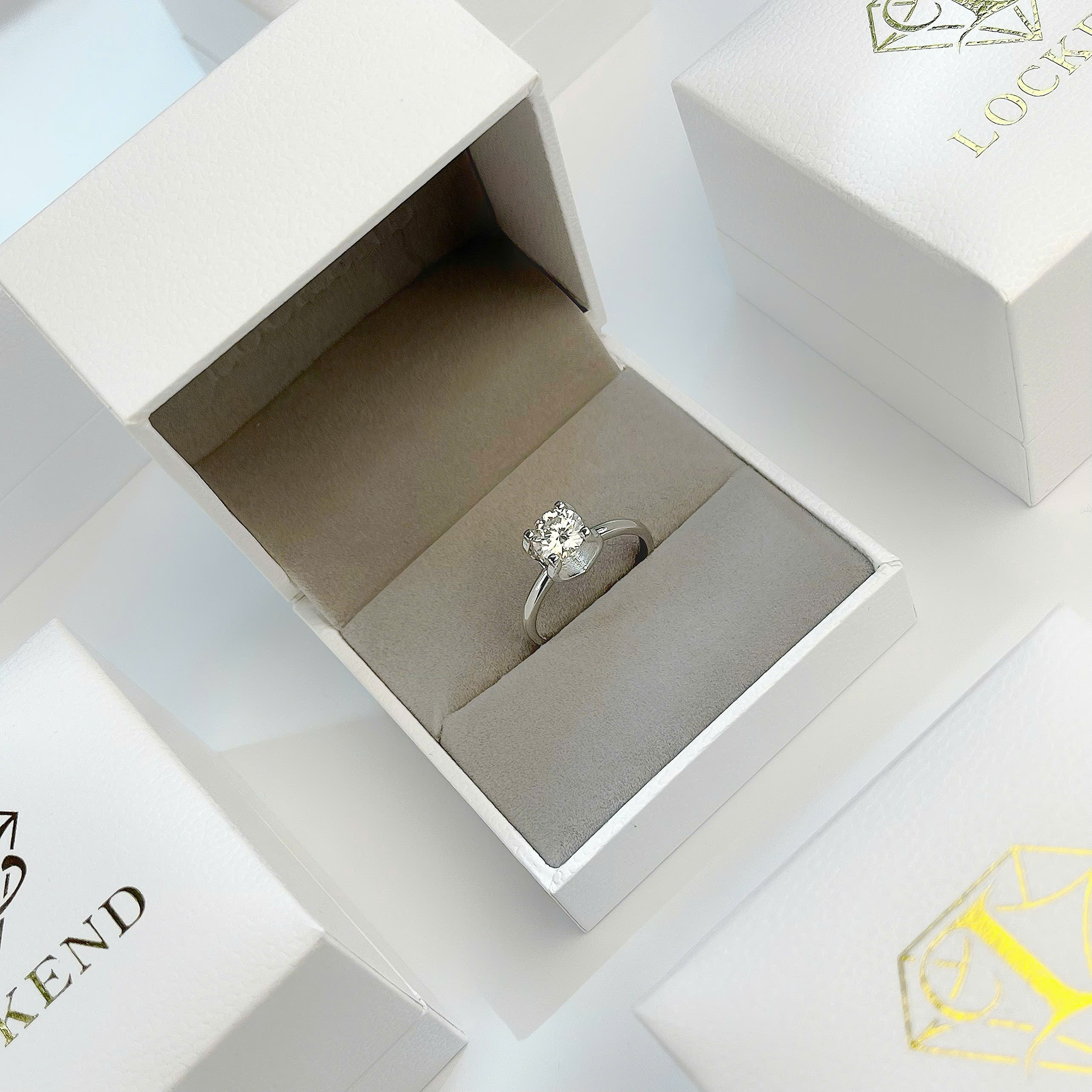 4 Prong Heart Women’s Ring