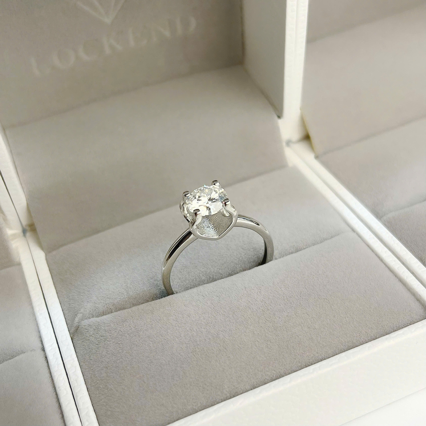 4 Prong Heart Women’s Ring