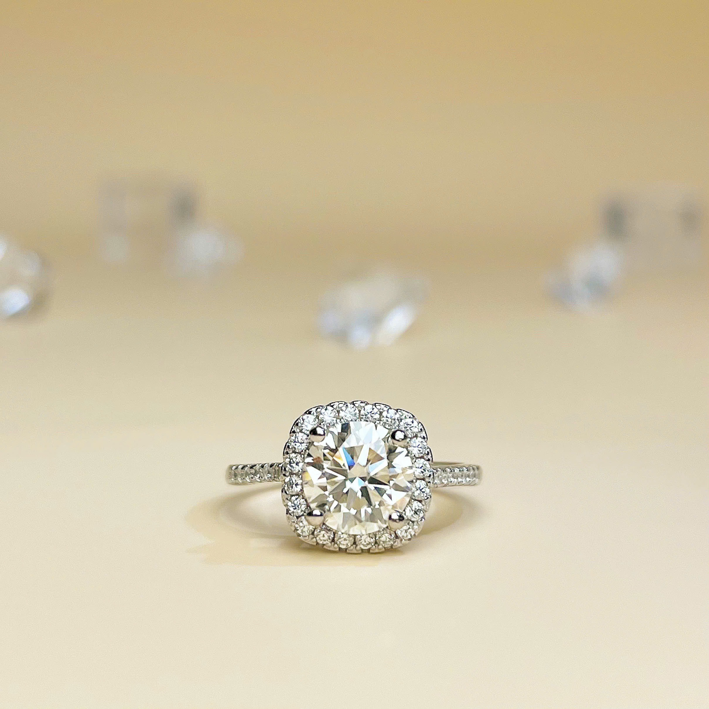 Square Design Simple Women’s Ring