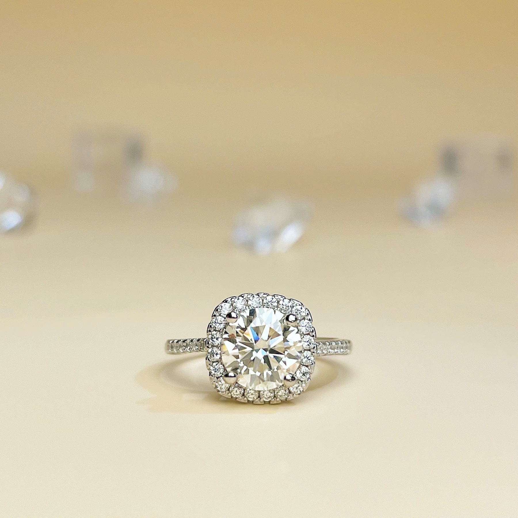 Square Design Simple Women’s Ring