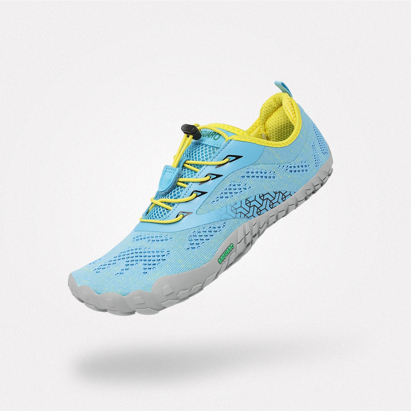 スマートⅠ レディース メンズ ベアフットシューズ（スカイブルー）。爽やかな色が魅力の、通気性が良くて蒸れないランニングやトレイルランシューズ。