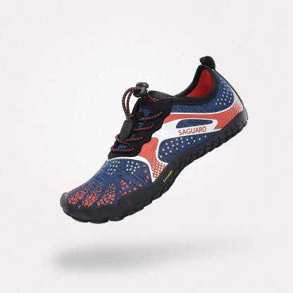 ファーストⅠ 子供用 ベアフットシューズ（ダークブルー）。しっかりと足を守る、ジャングルジムも安心の遊び靴。