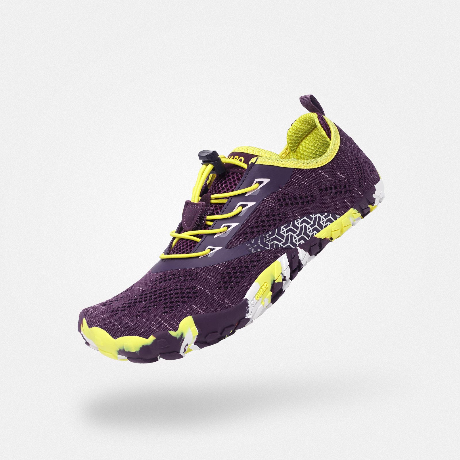 スマートII レディース ベアフットシューズ（マゼンタ）。華やかで存在感のあるカラーが特徴の、ヨガやピラティスに最適なフィットネスシューズ。