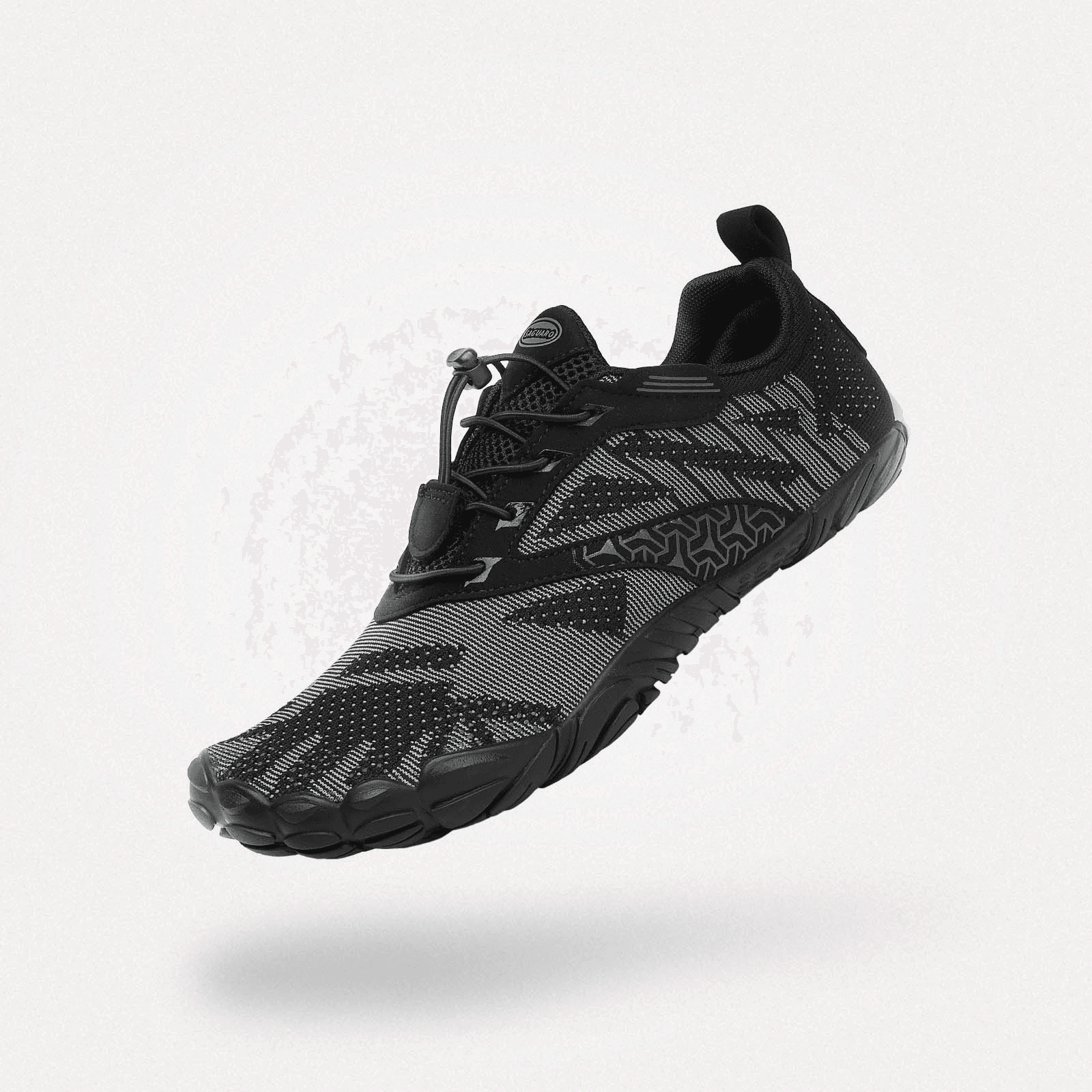 フリーⅠ ユニセックス ベアフットシューズ（ブラック）。シンプルで汎用性の高い黒、あらゆるトレーニングに対応する機能的な基本モデル。