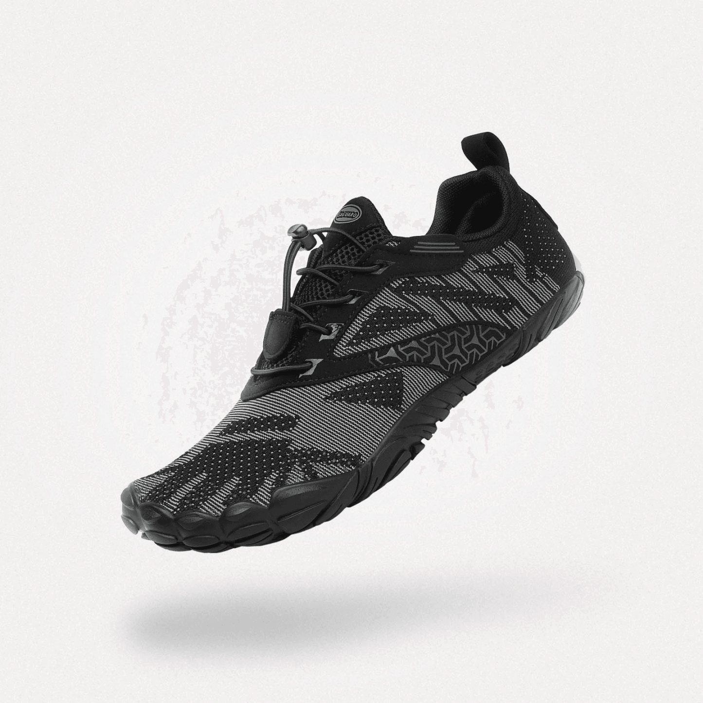 フリーⅠ ユニセックス ベアフットシューズ（ブラック）。シンプルで汎用性の高い黒、あらゆるトレーニングに対応する機能的な基本モデル。