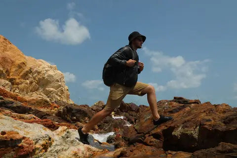 ミニマリストシューズでアウトドア探検