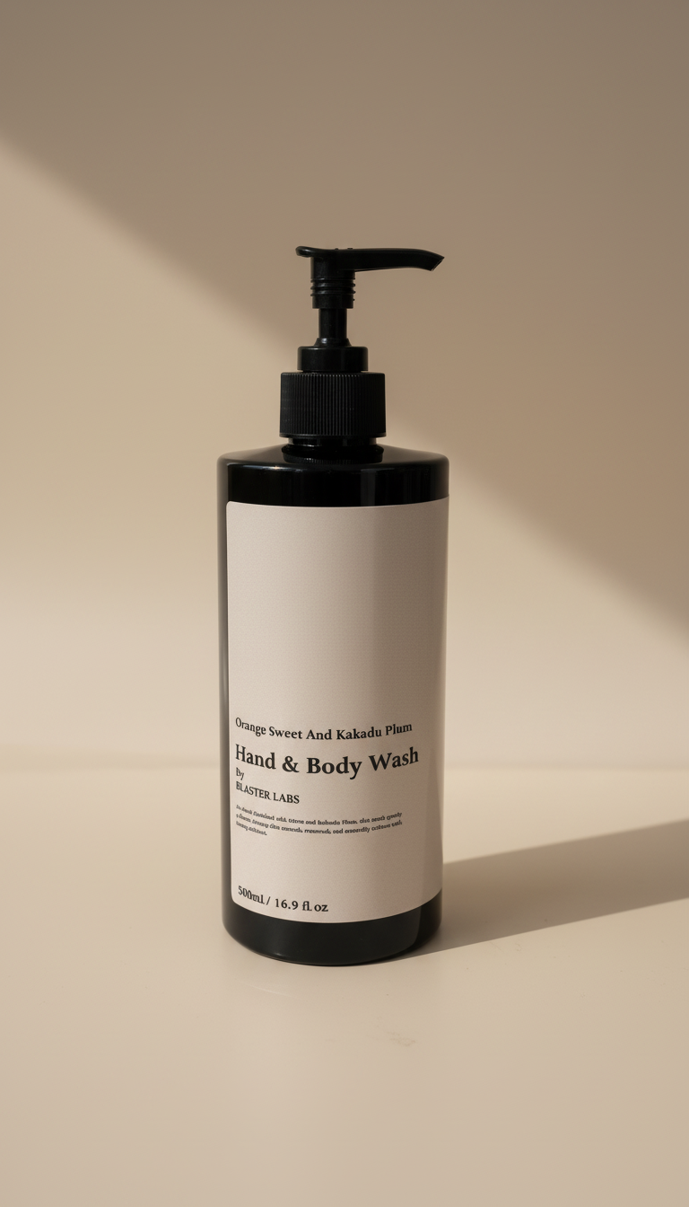Hand & Body Wash 500ML - Sweet Orange & Kakadu Plum