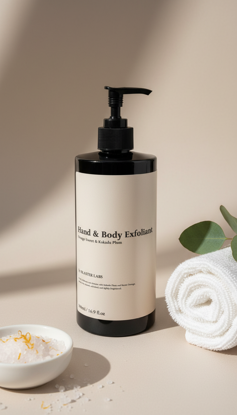 Hand & Body Exfoliant  500ML - Sweet Orange & Kakadu Plum
