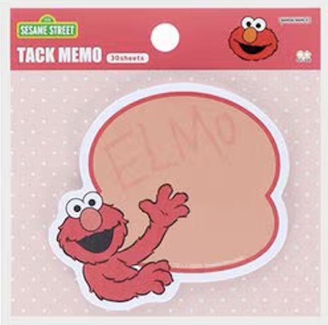 【訂貨】芝麻街 SESAME STREET 便利貼 便條紙 Elmo / Abby