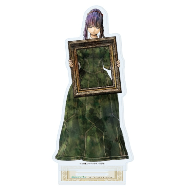 【預訂｜1月】葬送的芙莉蓮 x Vermeer 戴珍珠耳環的少女 - 亞加力膠牌擺設（芙莉蓮，費倫）