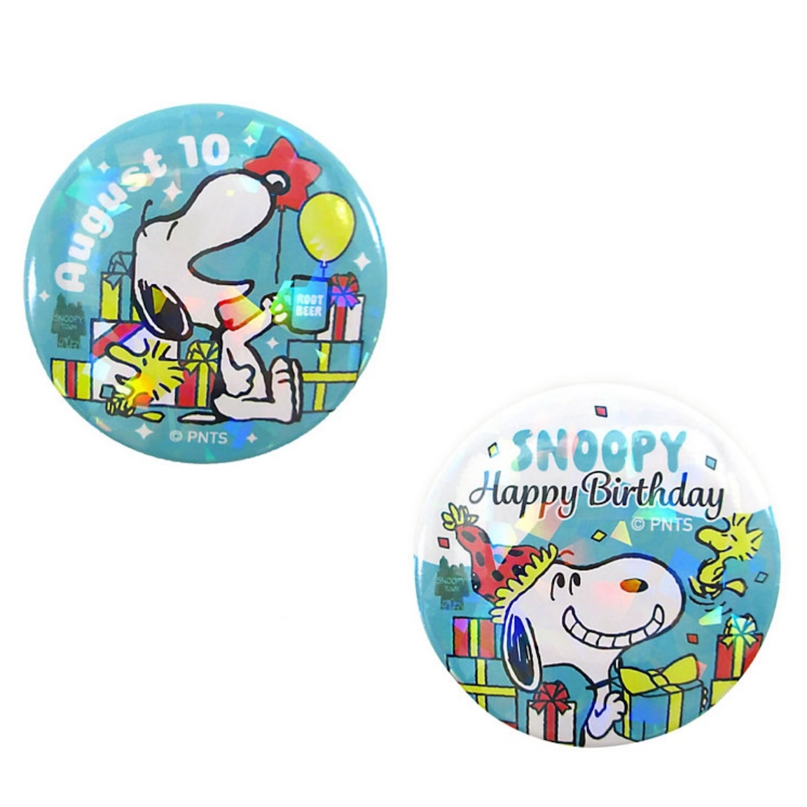 【預訂｜8月】Snoopy in Ginza 銀座展 2026 Snoopy 誕生祭 - 圓形襟章