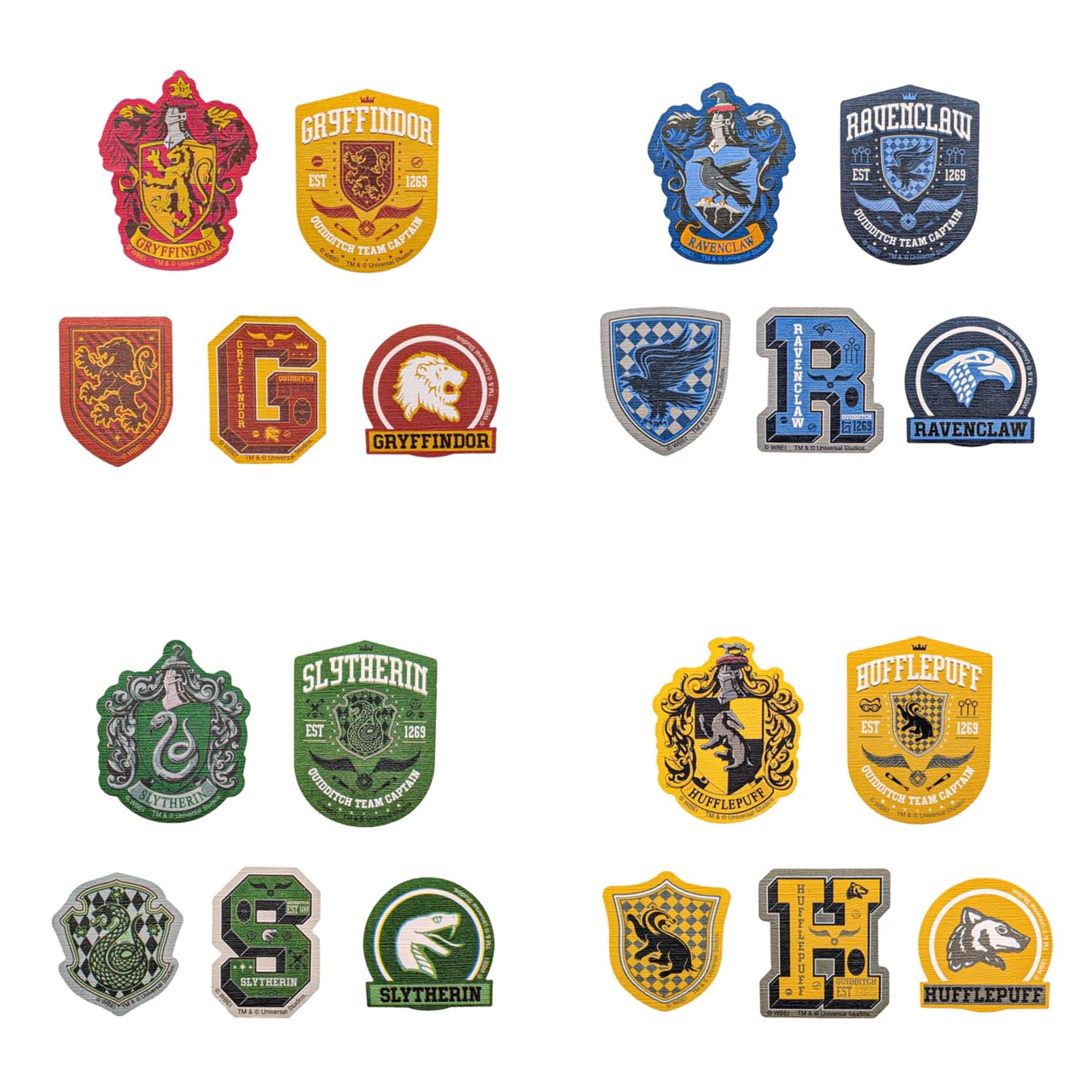 【訂貨】USJ 哈利波特 HOGWARTS - 學院貼紙套裝
