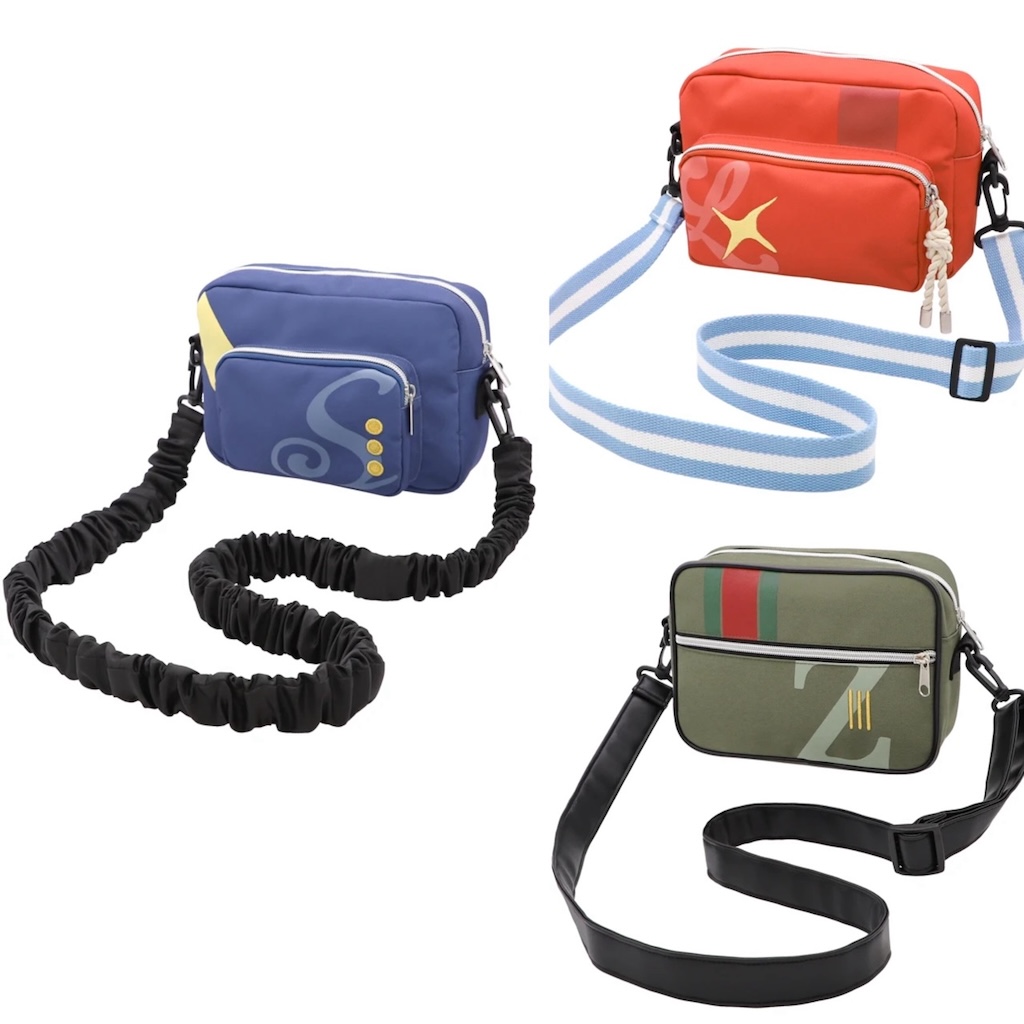 USJ ONE PIECE Premier Summer 2026 - Crossbody Bag/Shoulder Bag (Zoro, Luffy, Sanji)