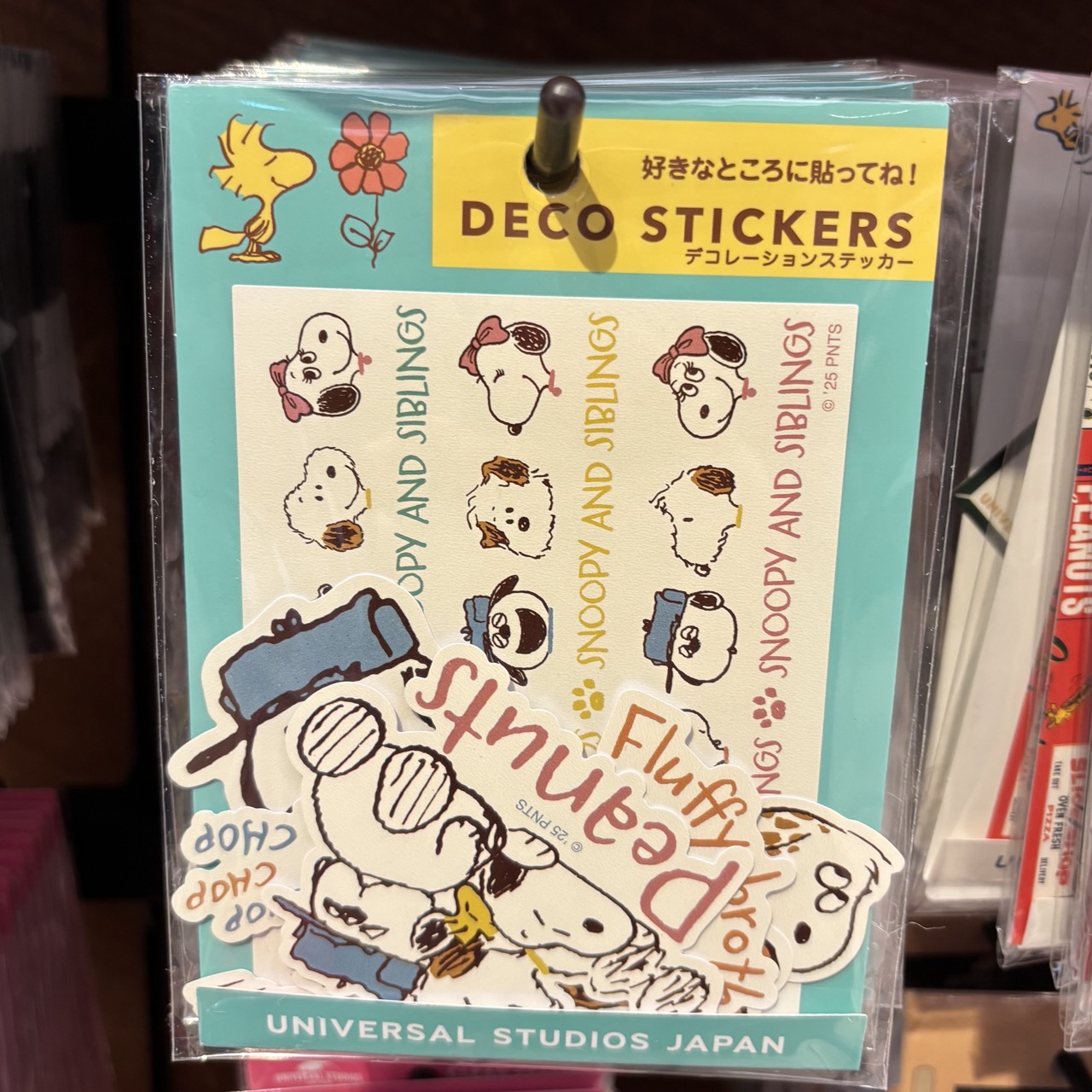 【訂貨】USJ Snoopy 貼紙套裝 Sticker Set 10pcs - 兄弟