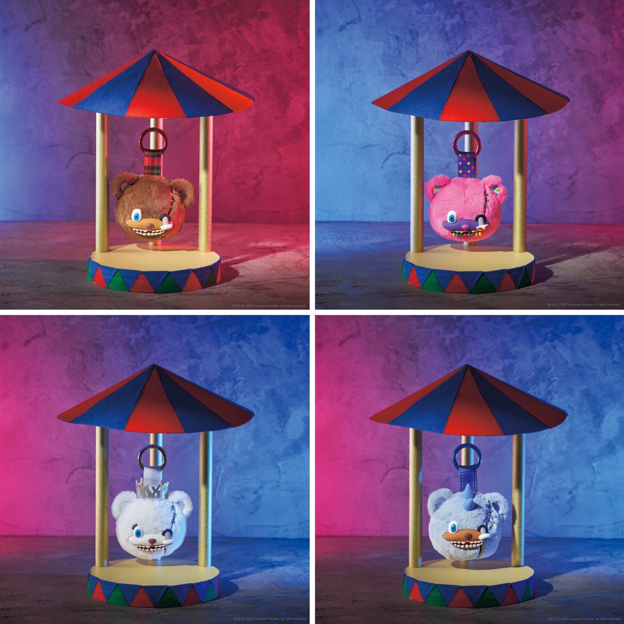 【訂貨】USJ Halloween - Hami-kuma 熊仔頭掛飾
