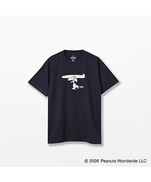 【預訂｜8月】Snoopy in Ginza 銀座展 2026 - SNOOPY’S SURF SHOP Tshirt (Ginza 剪影)