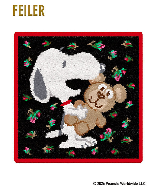 【Pre-order｜Aug】Snoopy in Ginza 2026 - FEILER Towel - Bear (Made in Germany)