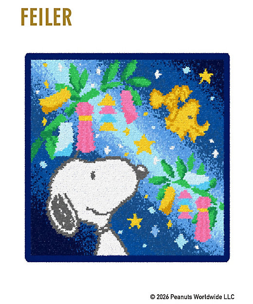 【Pre-order｜Aug】Snoopy in Ginza 2026 - FEILER Towels - Tanabata (Made in Germany)